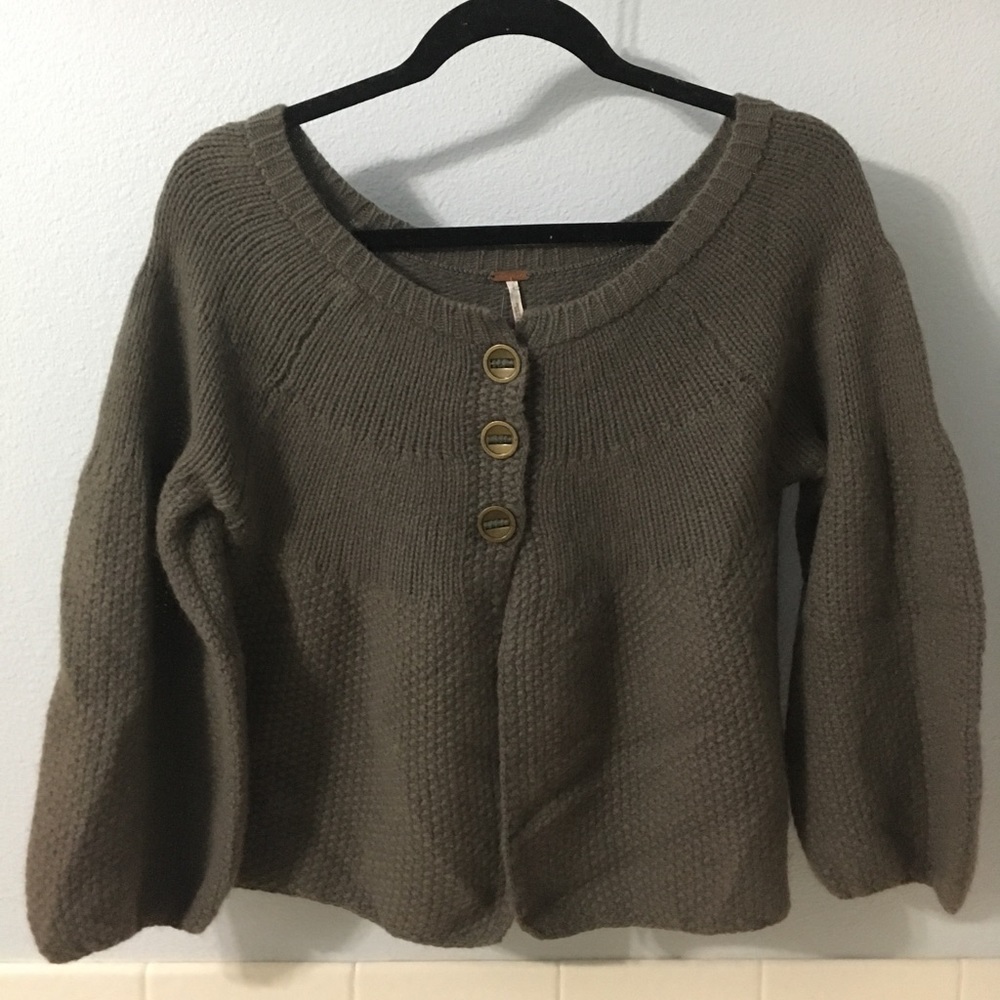 Free people bubble cardigan